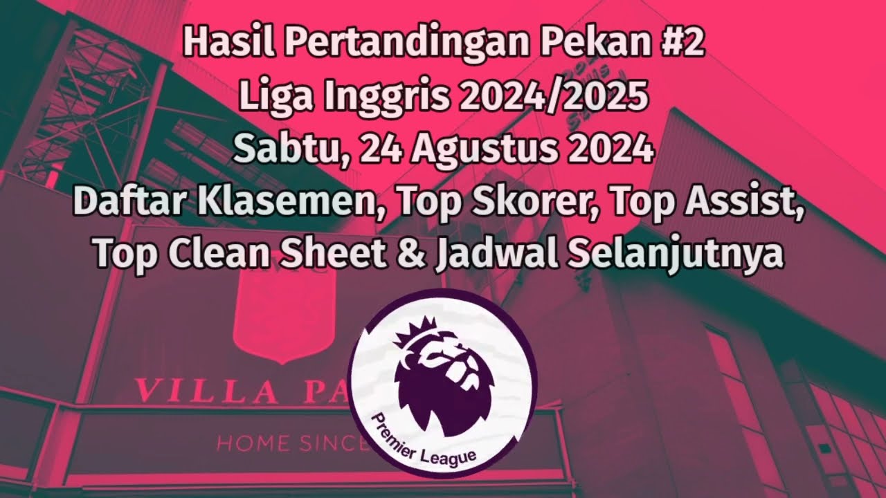 Klasemen Liga Inggris Memahami Dinamika Kompetisi Teratas